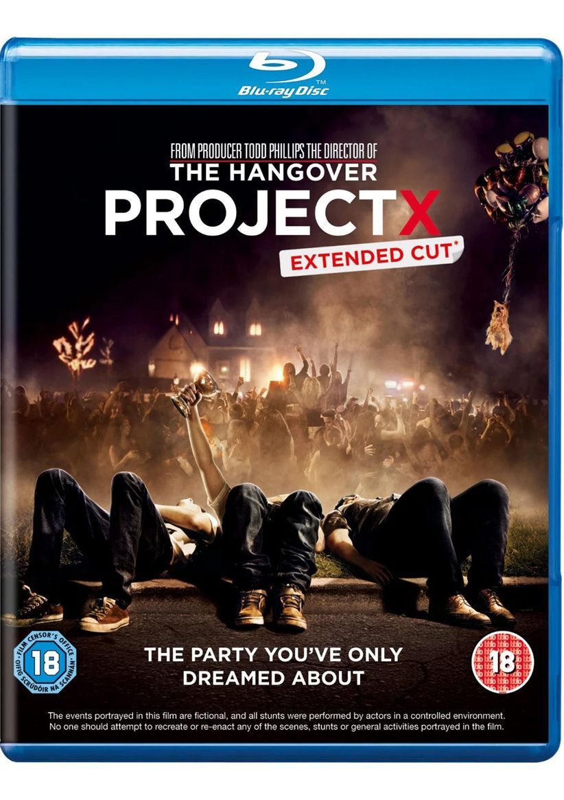 Project X on Blu-ray