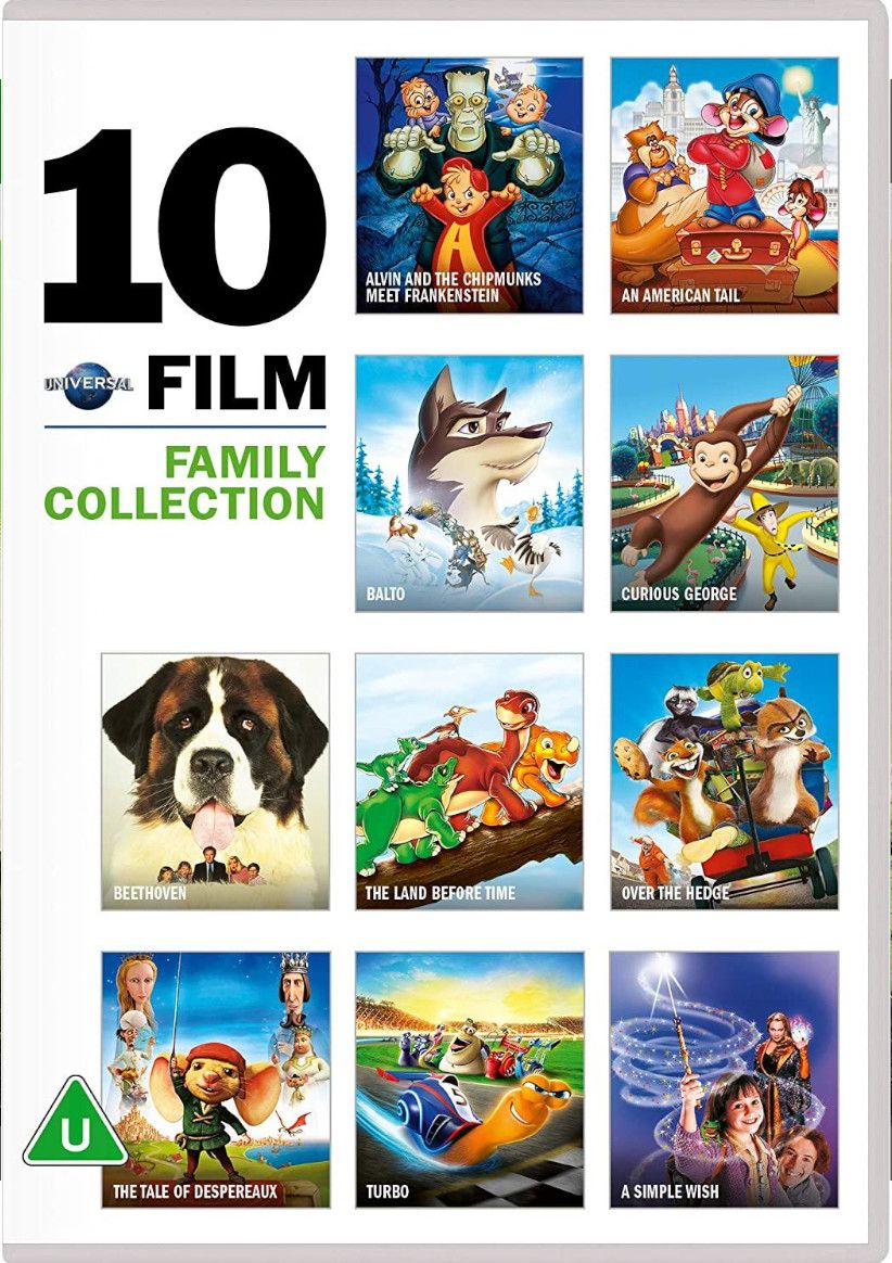 10-Film Family Collection on DVD