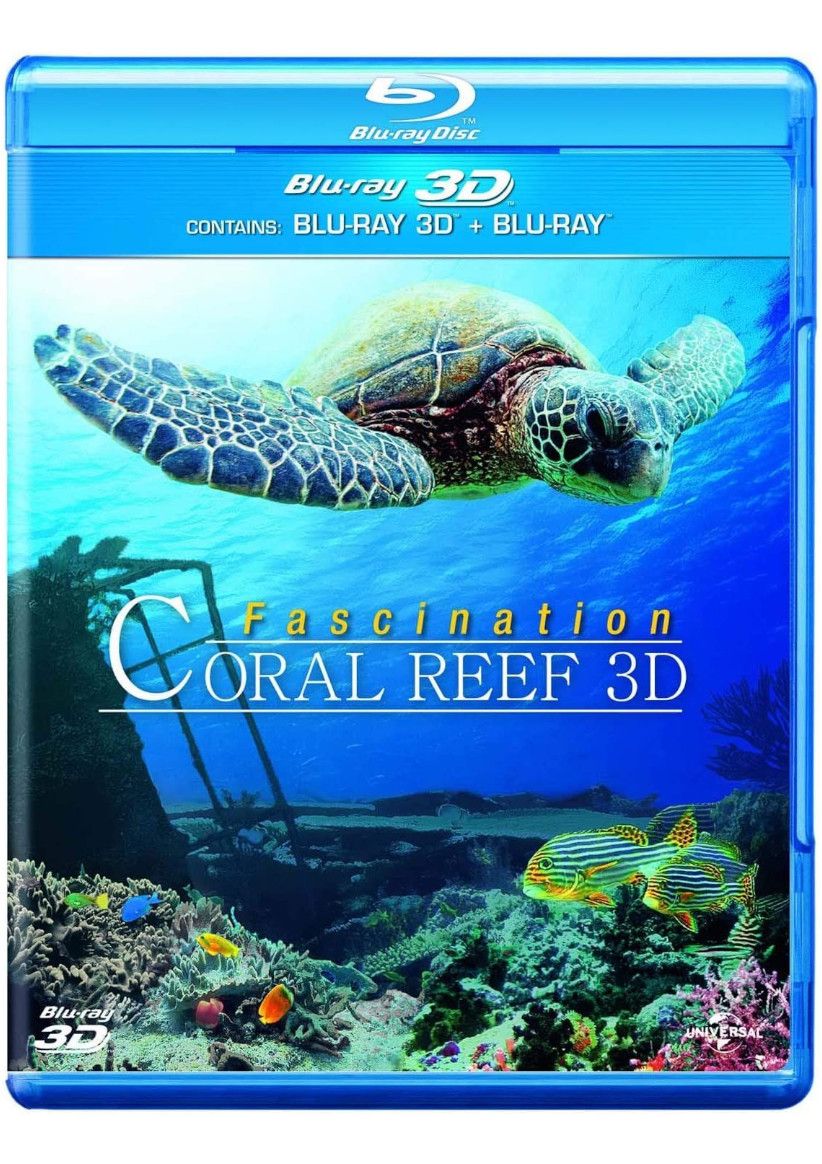 3D Coral Reef (Blu-ray 3D + Blu-ray) on Blu-ray