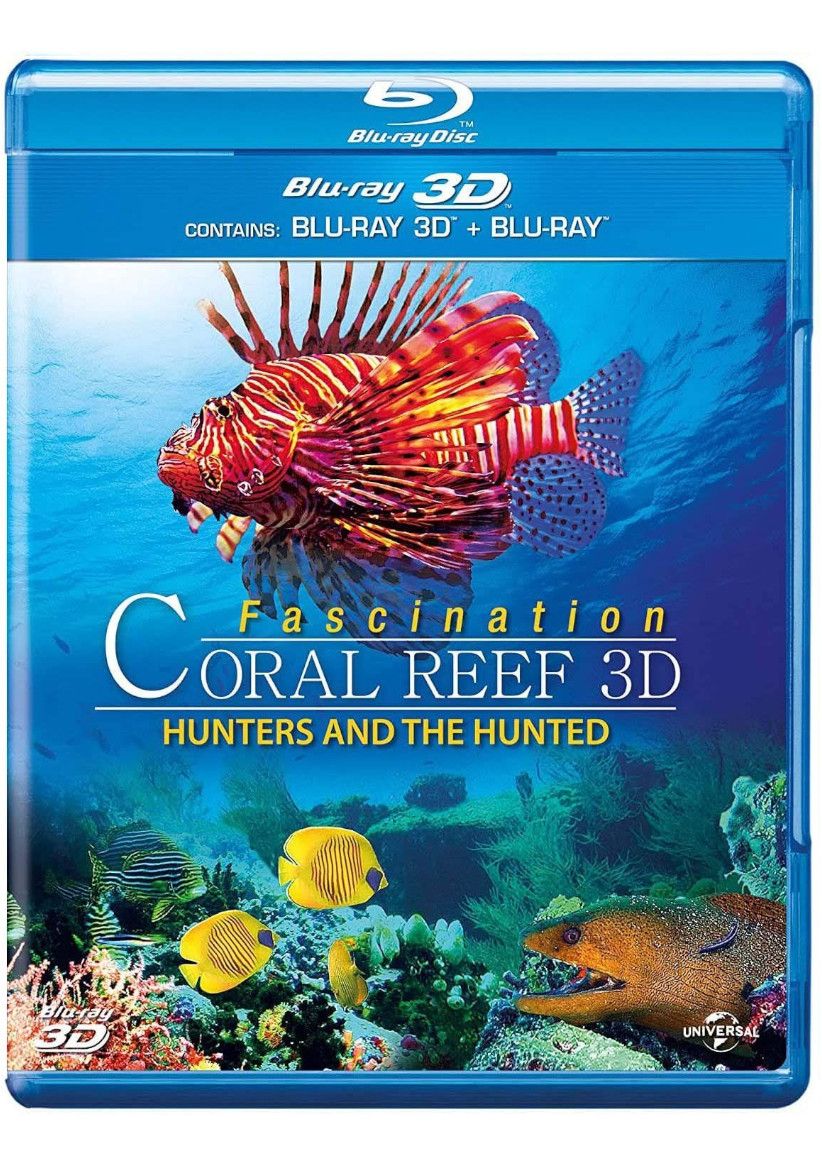 3D Coral Reef: Hunters and the Hunted (Blu-ray 3D + Blu-ray) on Blu-ray
