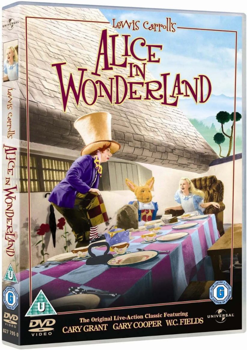 Alice In Wonderland on DVD