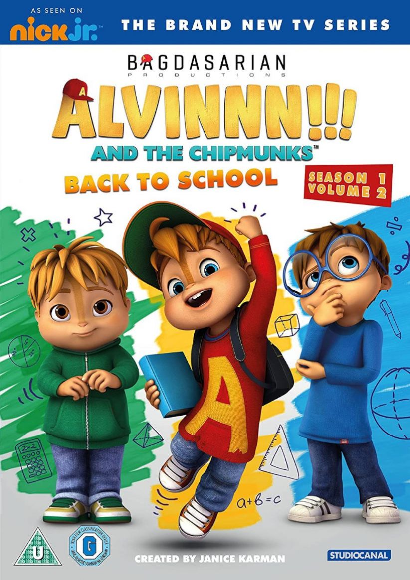 Alvin And The Chipmunks: Season 1 Volume 2 - Back To School on DVD