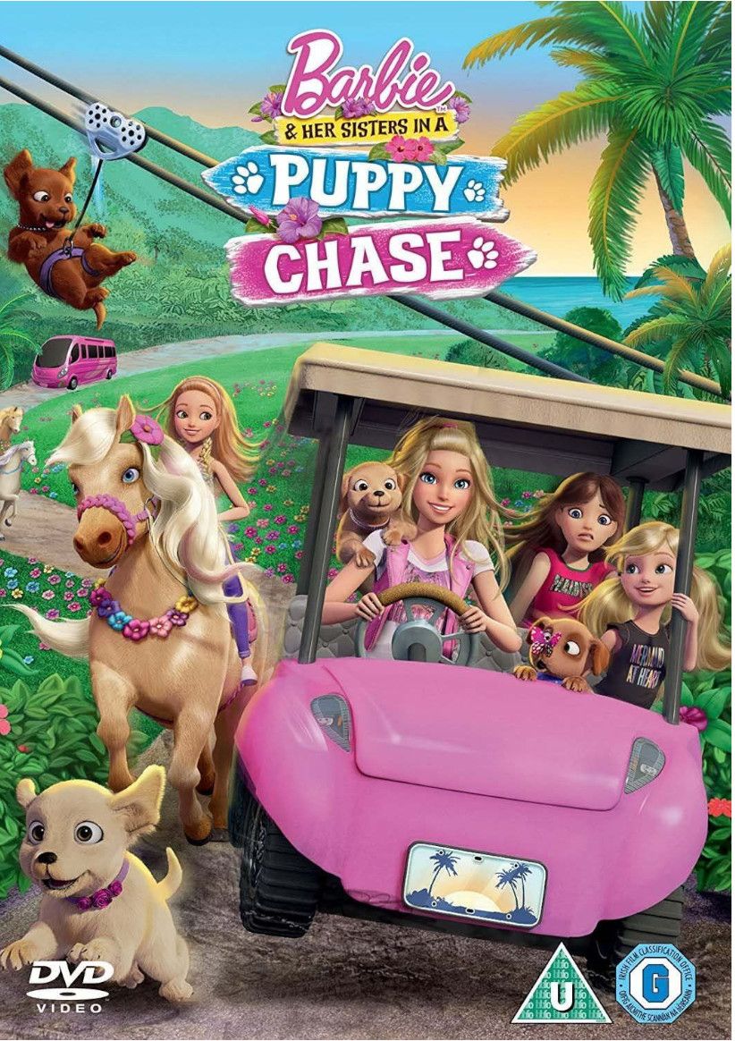 Barbie And Her Sisters In A Puppy Chase on DVD