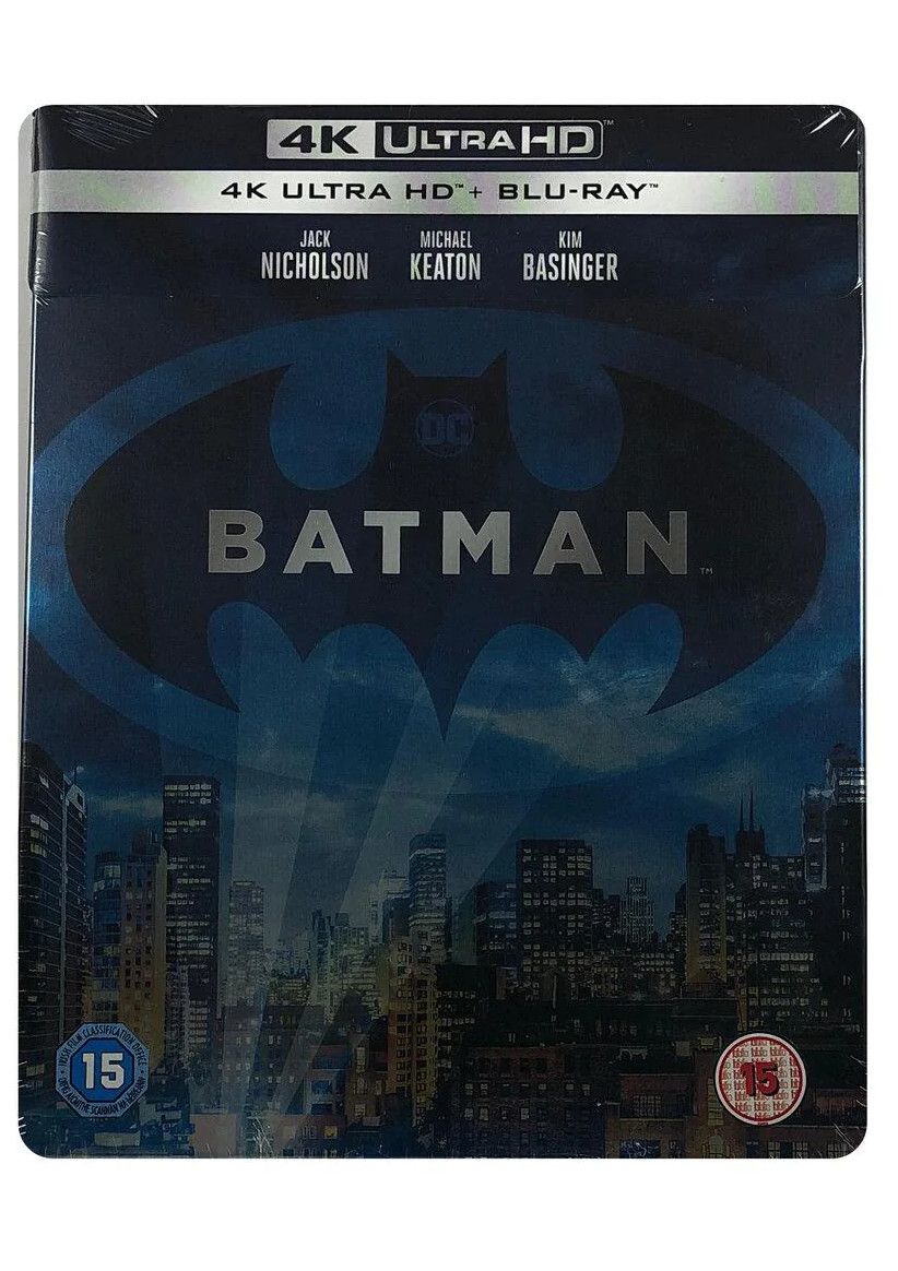 Batman Steelbook (4K Ultra HD + Blu-ray) on 4K UHD