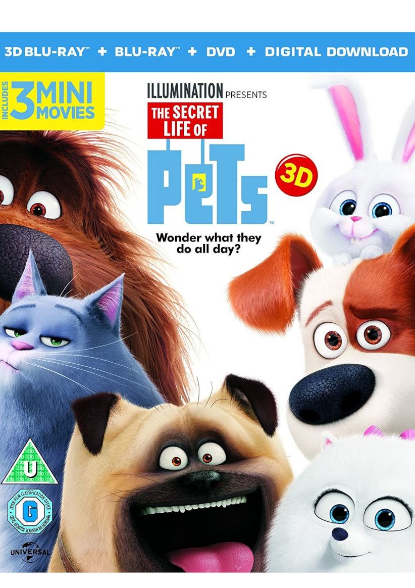 The Secret Life Of Pets on Blu-ray