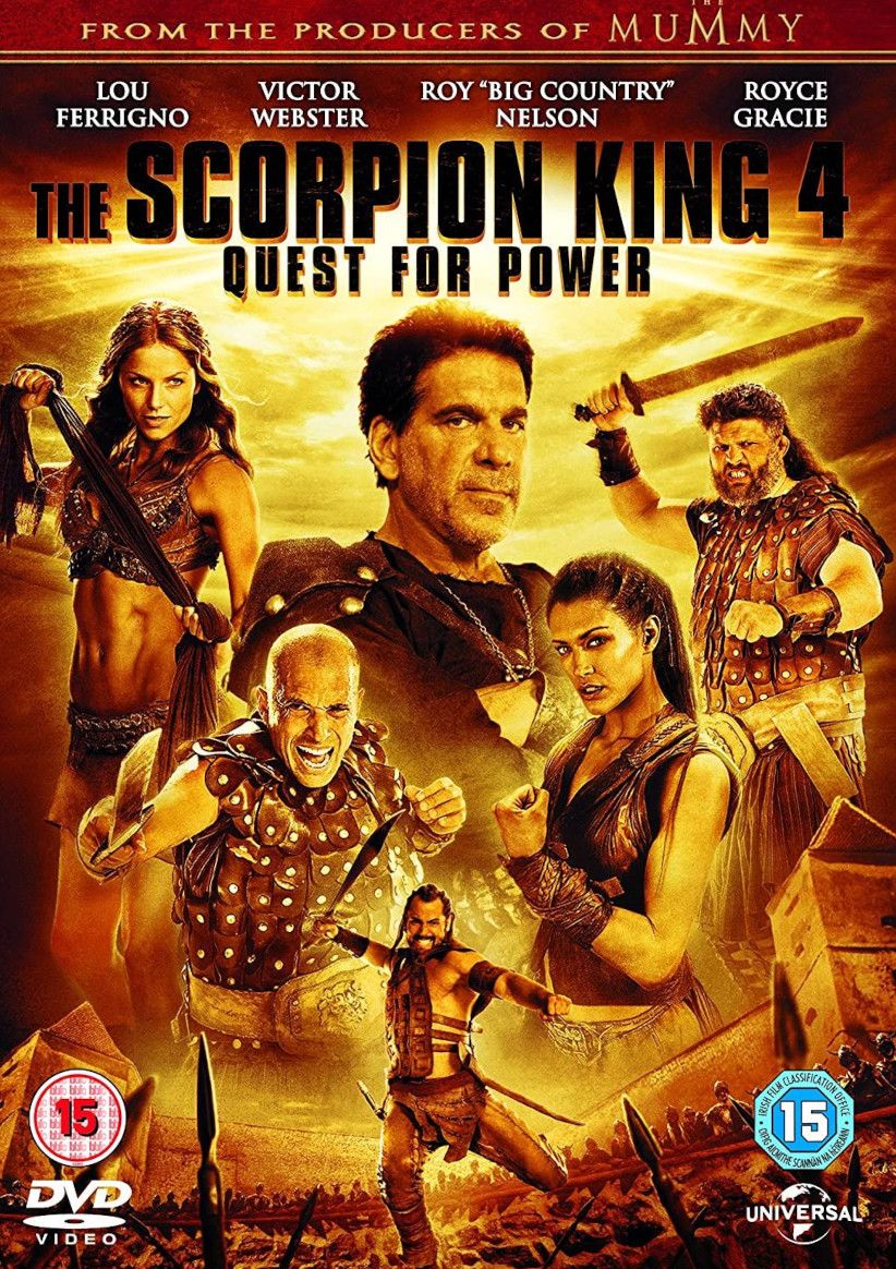 The Scorpion King 4: Quest for Power on DVD