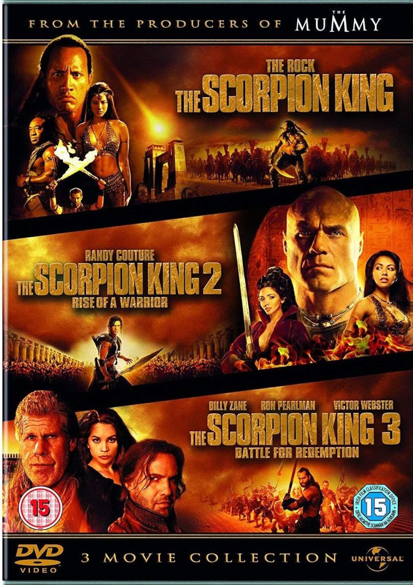 The Scorpion King 1-3 Triple Pack on DVD