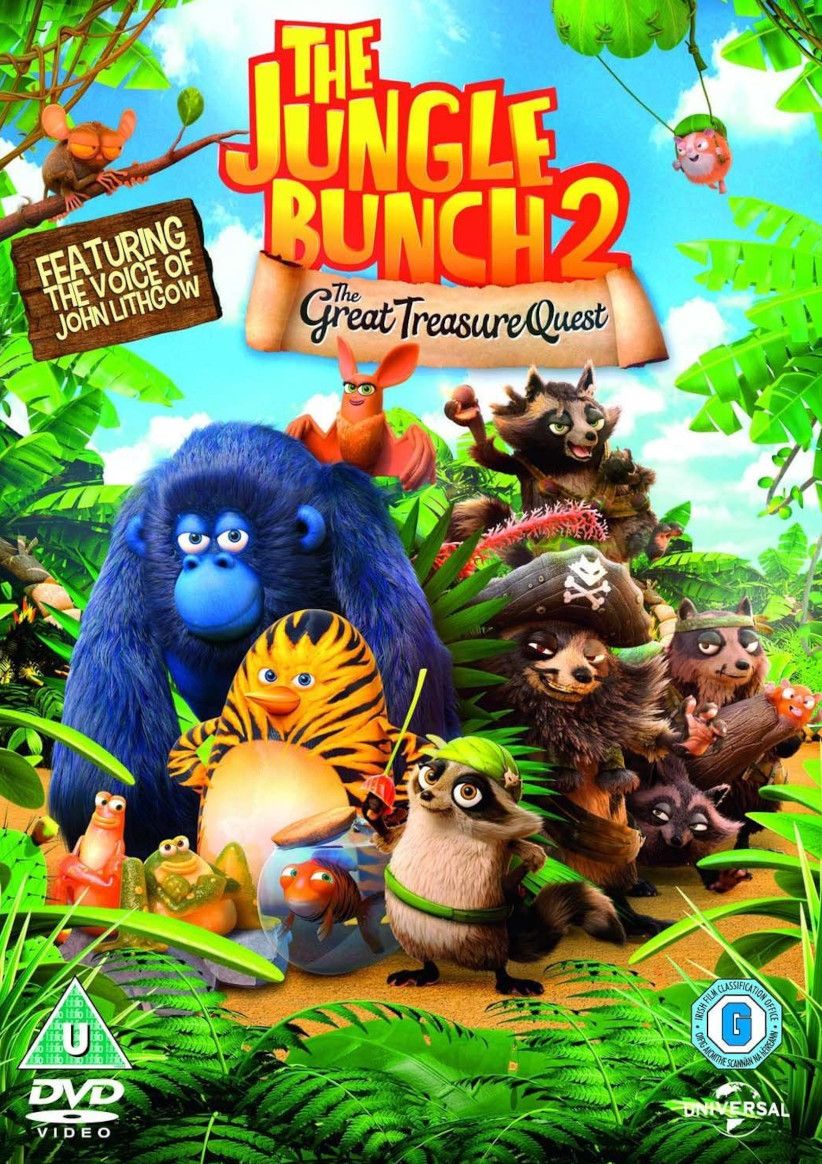 The Jungle Bunch 2: The Great Treasure Quest on DVD