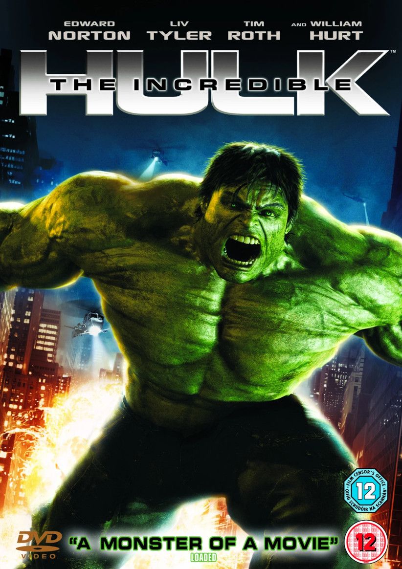 The Incredible Hulk on DVD