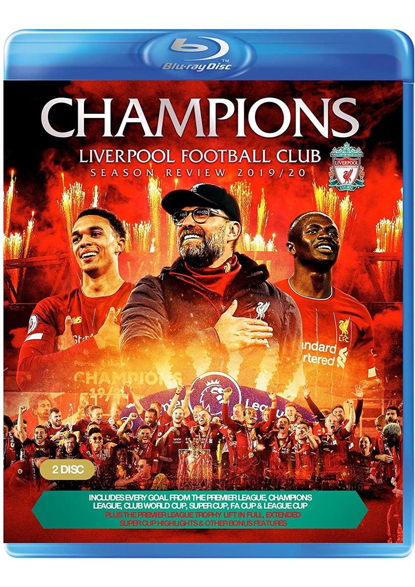 Champions. Liverpool Football Club Season Review 2019-20 on Blu-ray