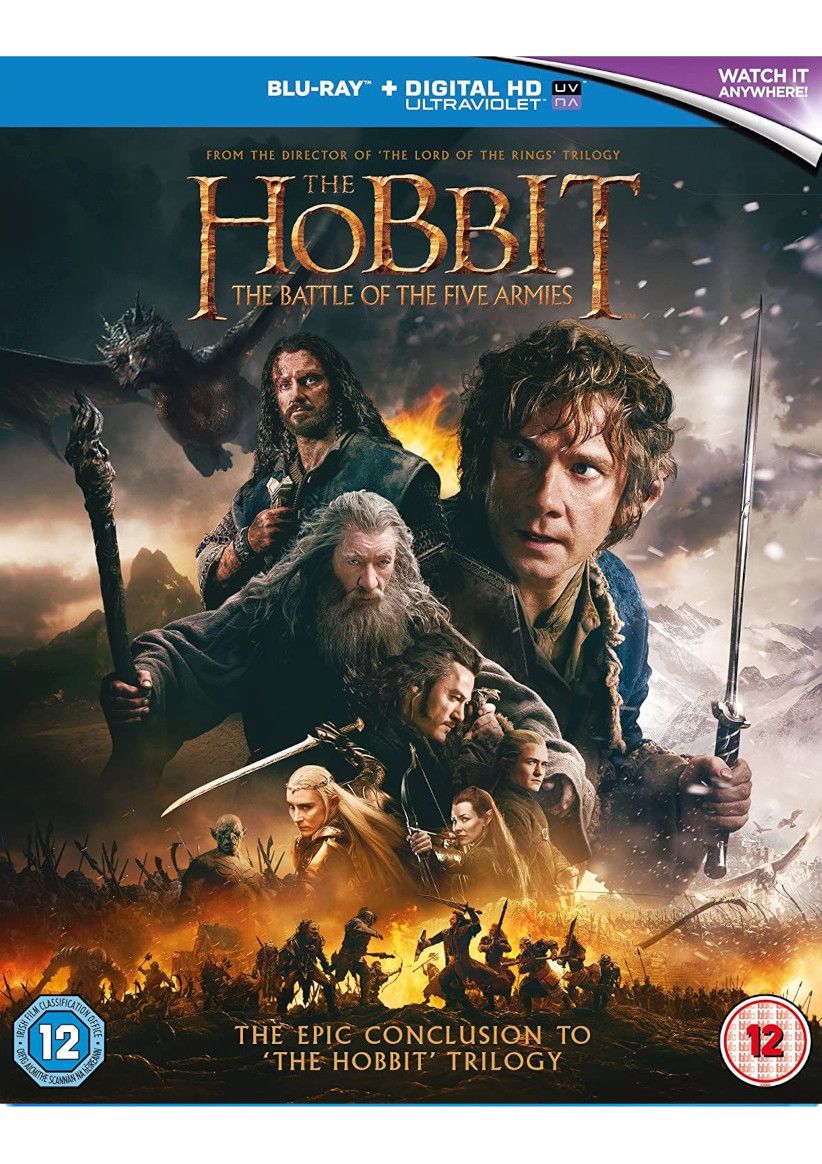 The Hobbit: The Battle Of The Five Armies on Blu-ray