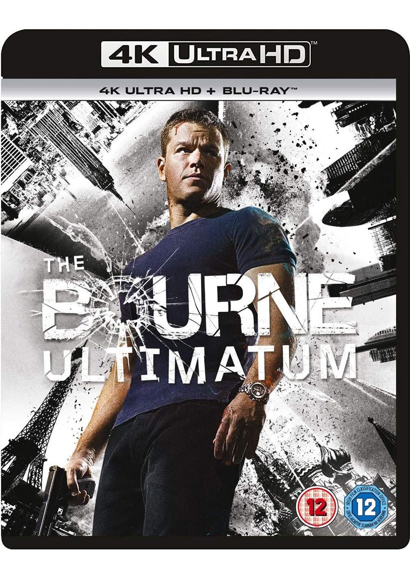 The Bourne Ultimatum (4K Ultra-HD Blu-Ray + Blu-ray) on 4K UHD
