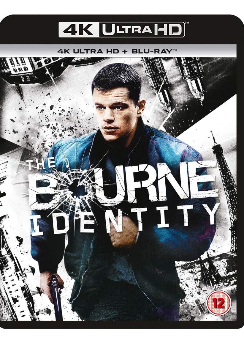 The Bourne Identity (4K Ultra-HD Blu-Ray + Blu-ray) on 4K UHD