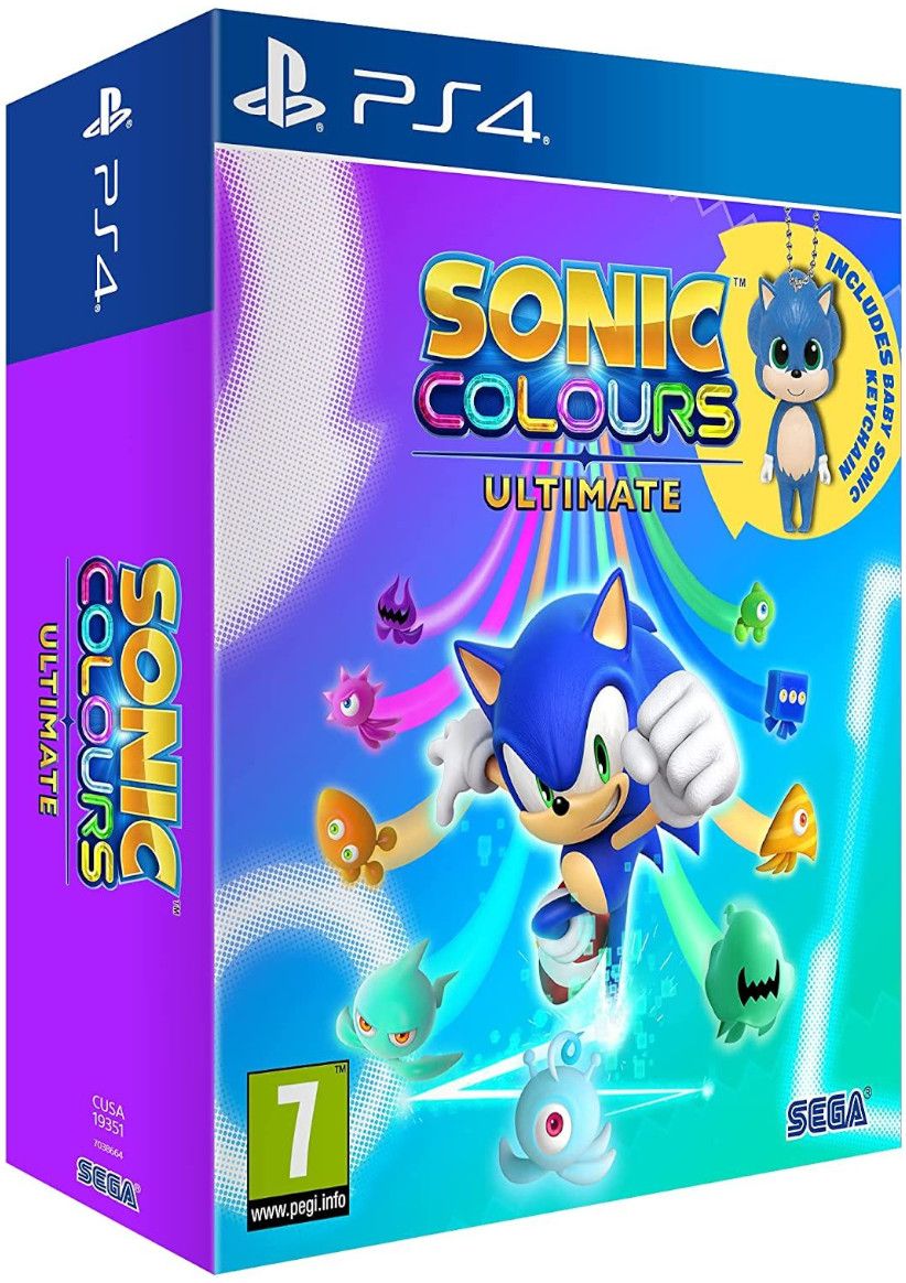 Sonic Colours Ultimate - Launch Edition on PlayStation 4