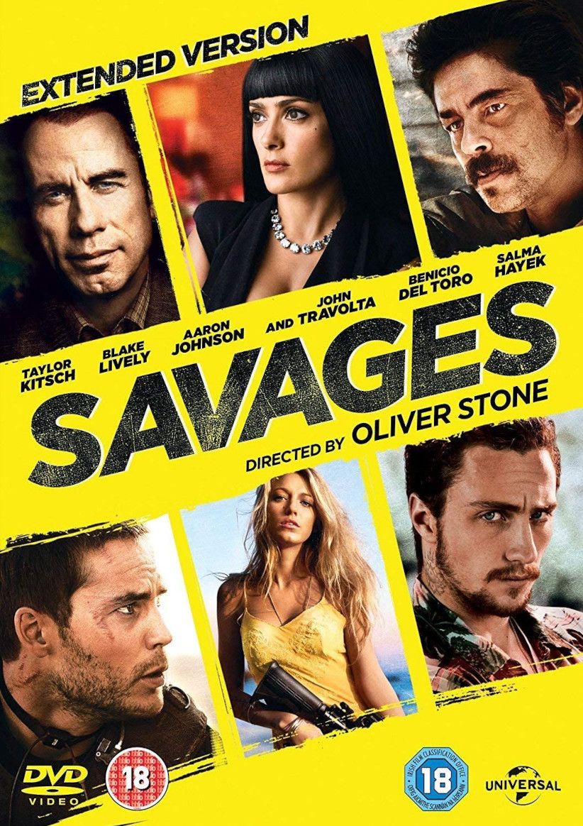 SAVAGES (2012) on DVD