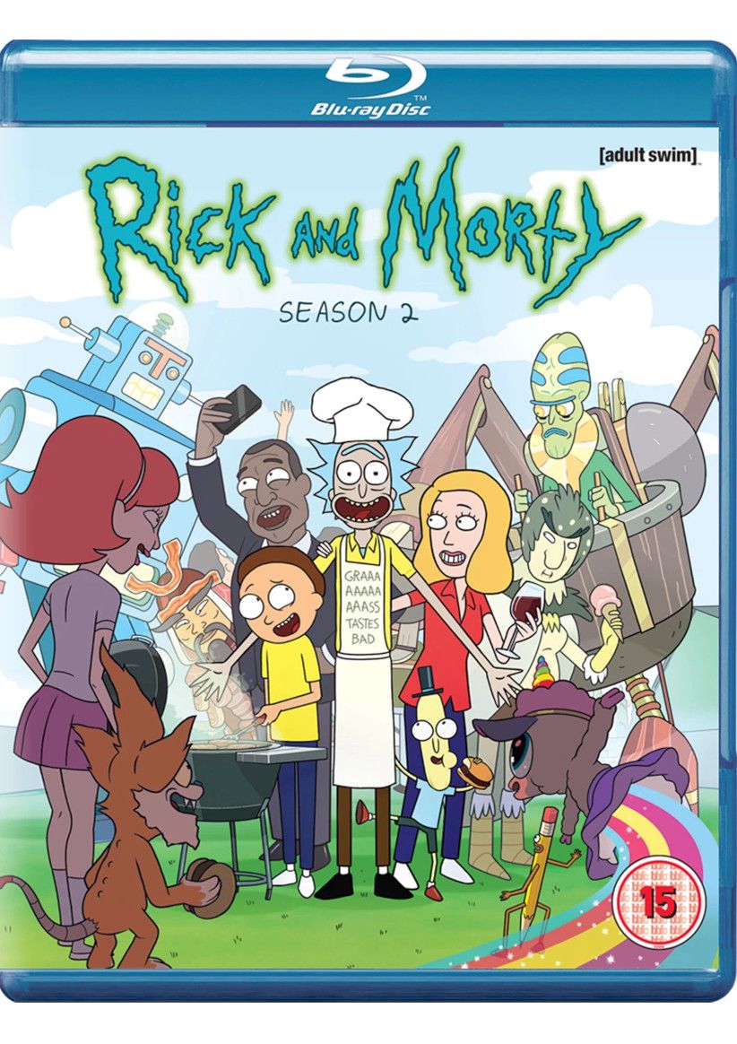 Rick & Morty Season 2 on Blu-ray