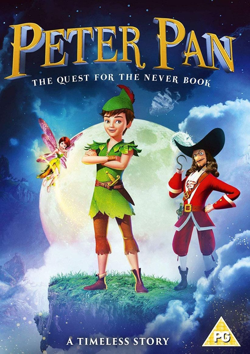 Peter Pan: The Quest for the Never Book on DVD