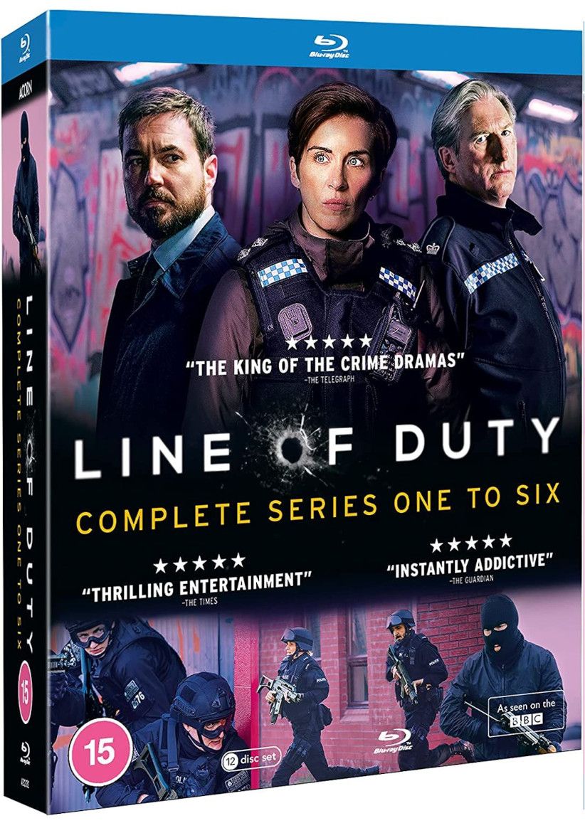 Line of Duty - Series 1-6 Complete Box Set on Blu-ray