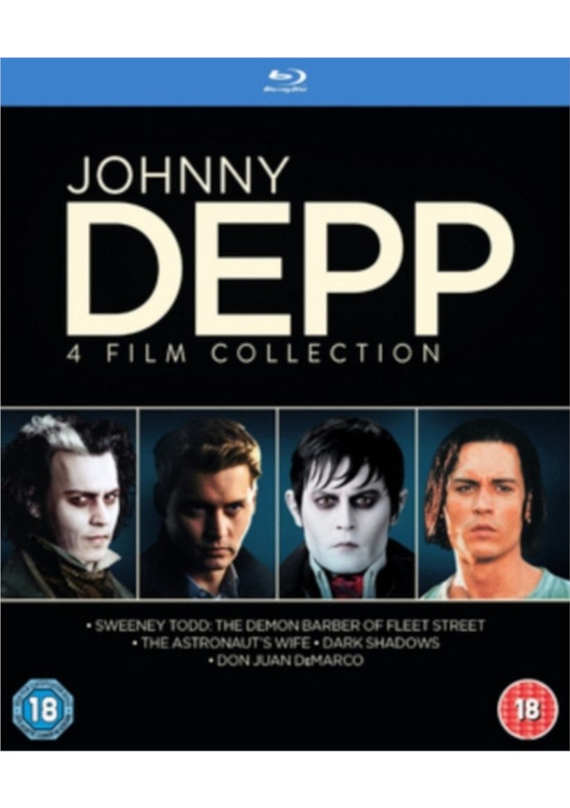 Johnny Depp Collection (4 Film) on Blu-ray