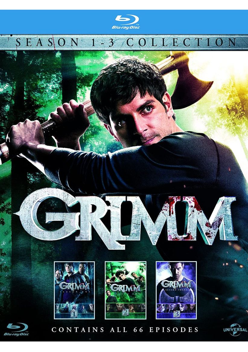 Grimm - Season 1-3 on Blu-ray