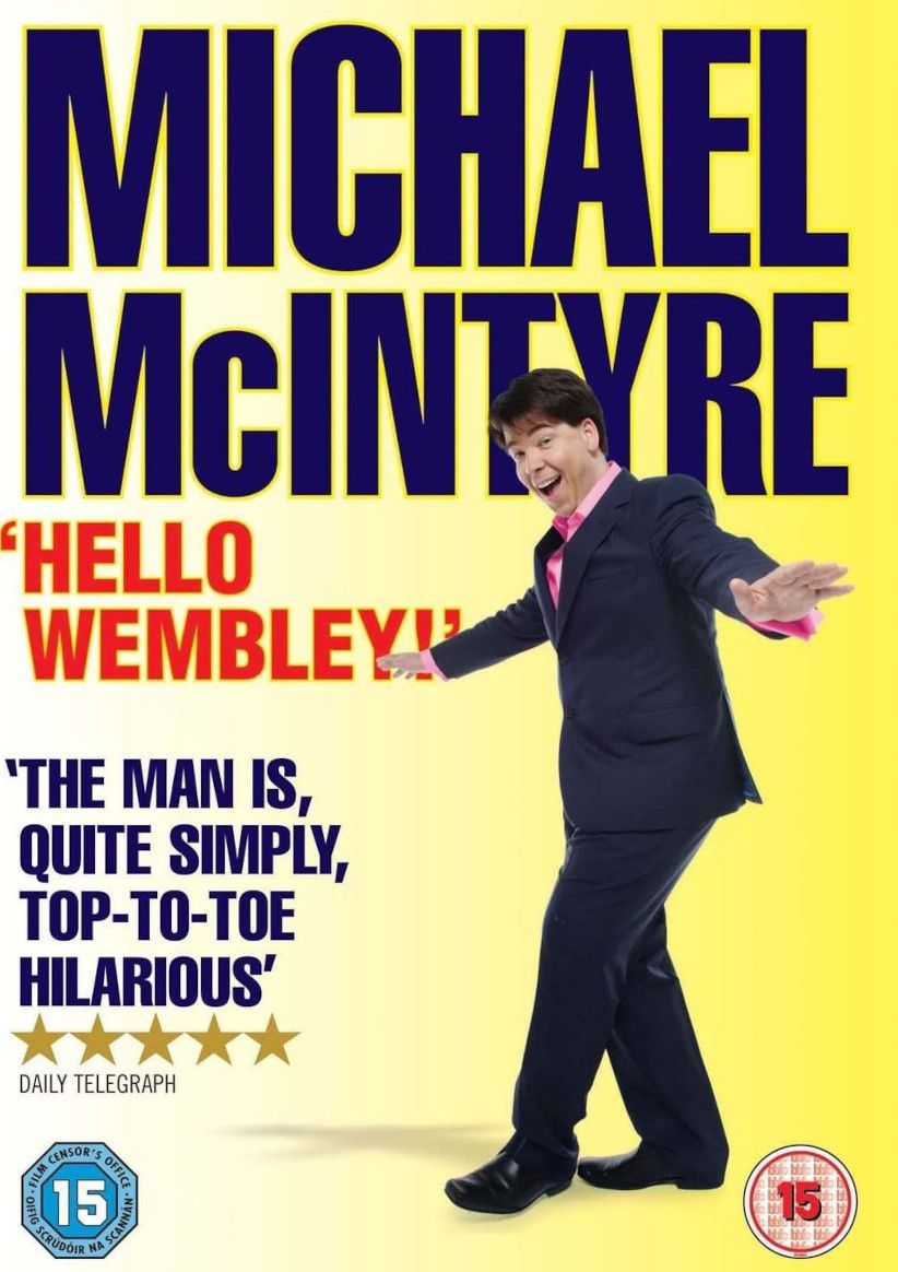 Michael McIntyre Live 2009: Hello Wembley! on DVD