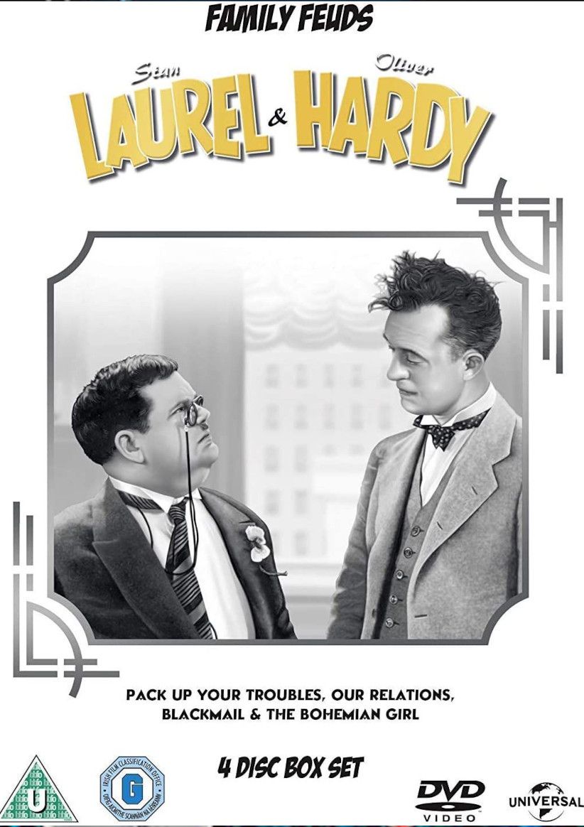 Laurel & Hardy: Family Feuds on DVD