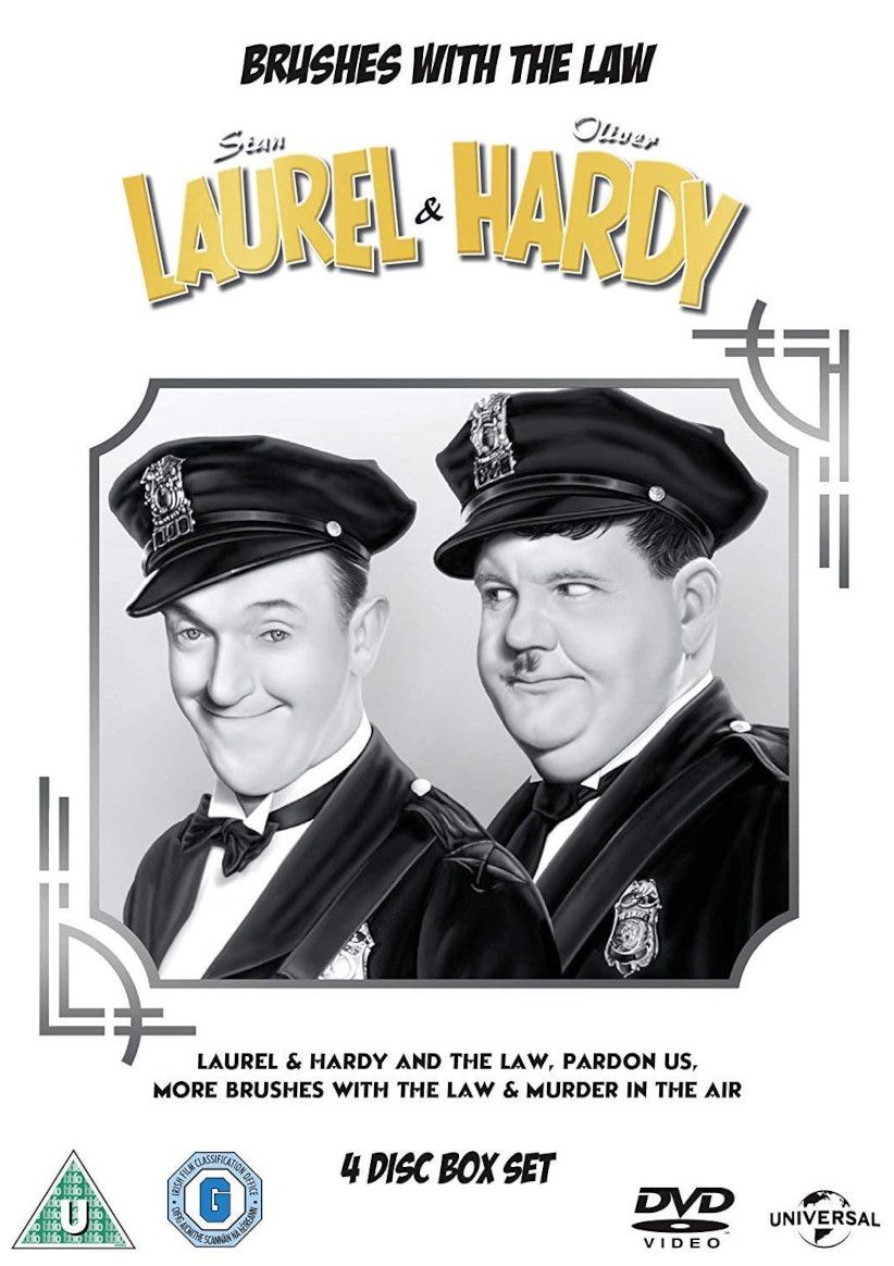 Laurel & Hardy: Brushes with the Law on DVD