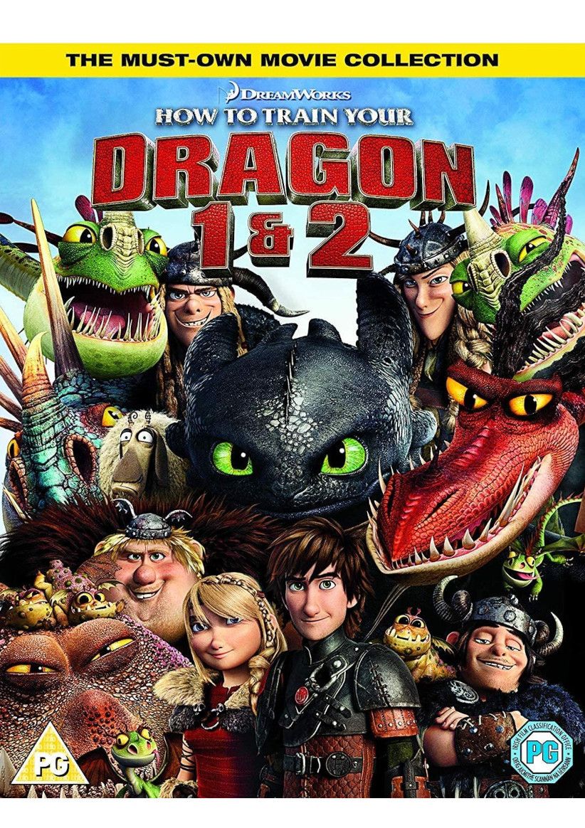 How To Train Your Dragon 1 & 2 Box Set on DVD