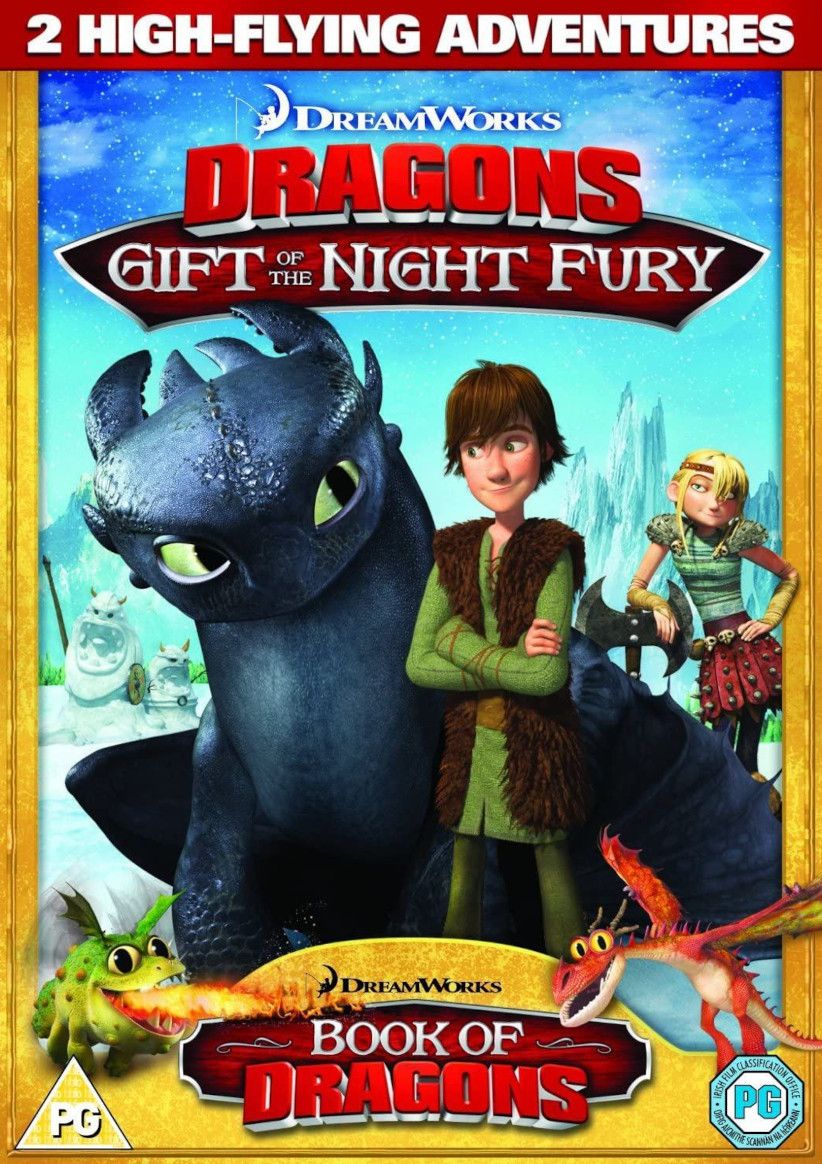 Dragons: 2 New Adventures - Gift Of The Night Fury on DVD