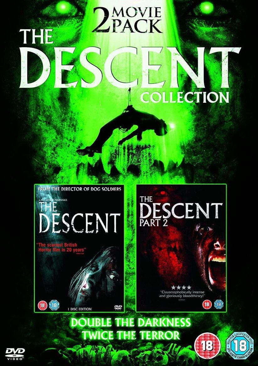 The Descent and The Descent Part 2 on DVD