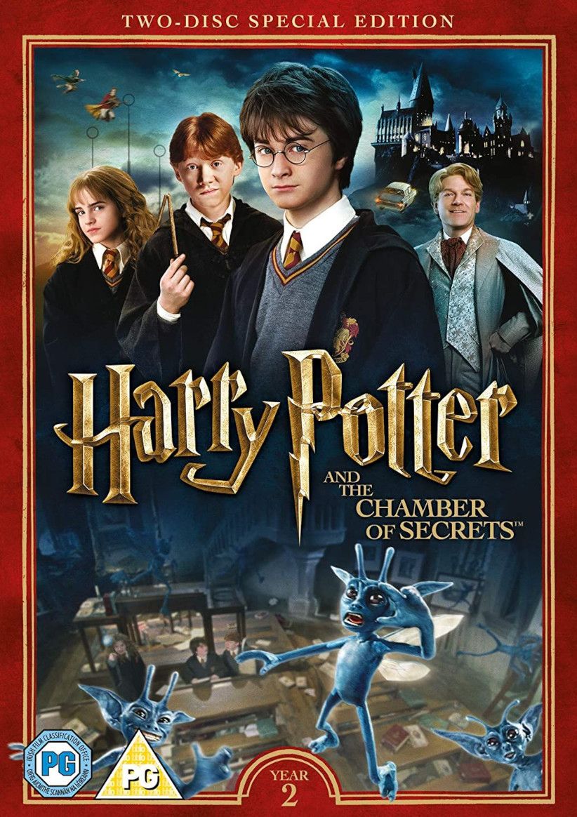 Harry Potter and the Chamber of Secrets (Year 2) (2016 Edition 2 Disk) on DVD
