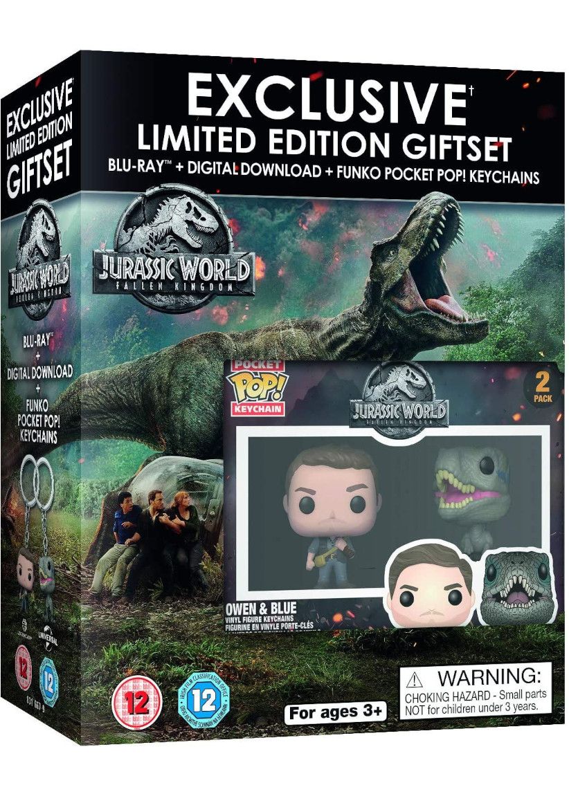 Jurassic World: Fallen Kingdom Limited Edition Gift Set on Blu-ray