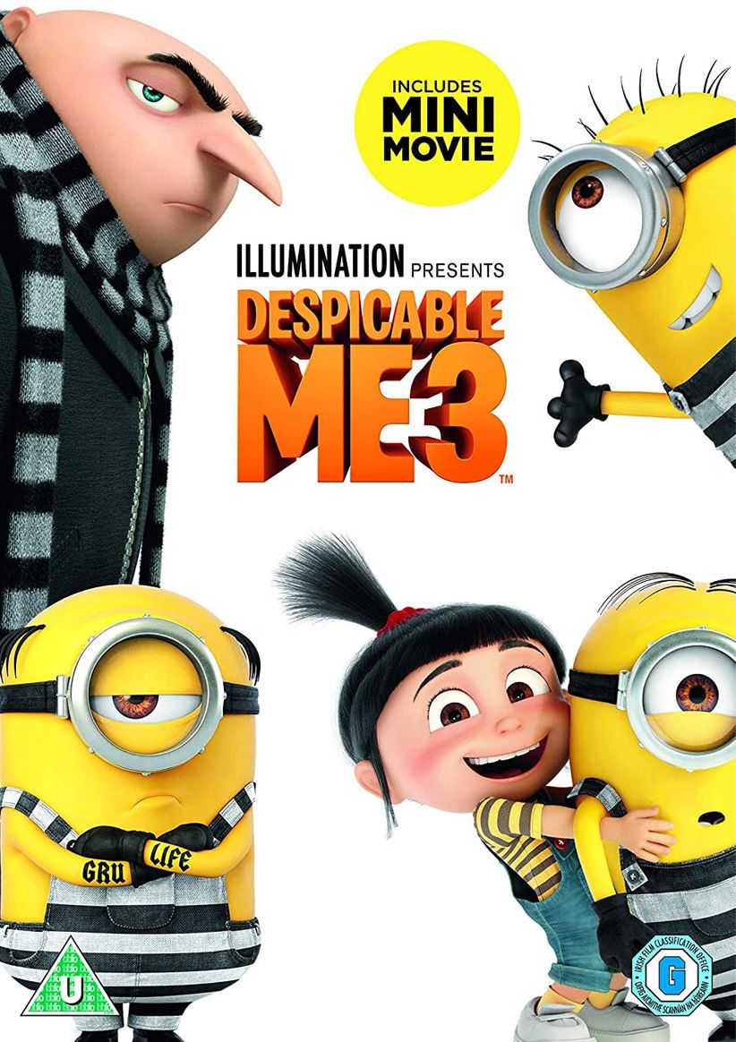 Despicable Me 3 on DVD