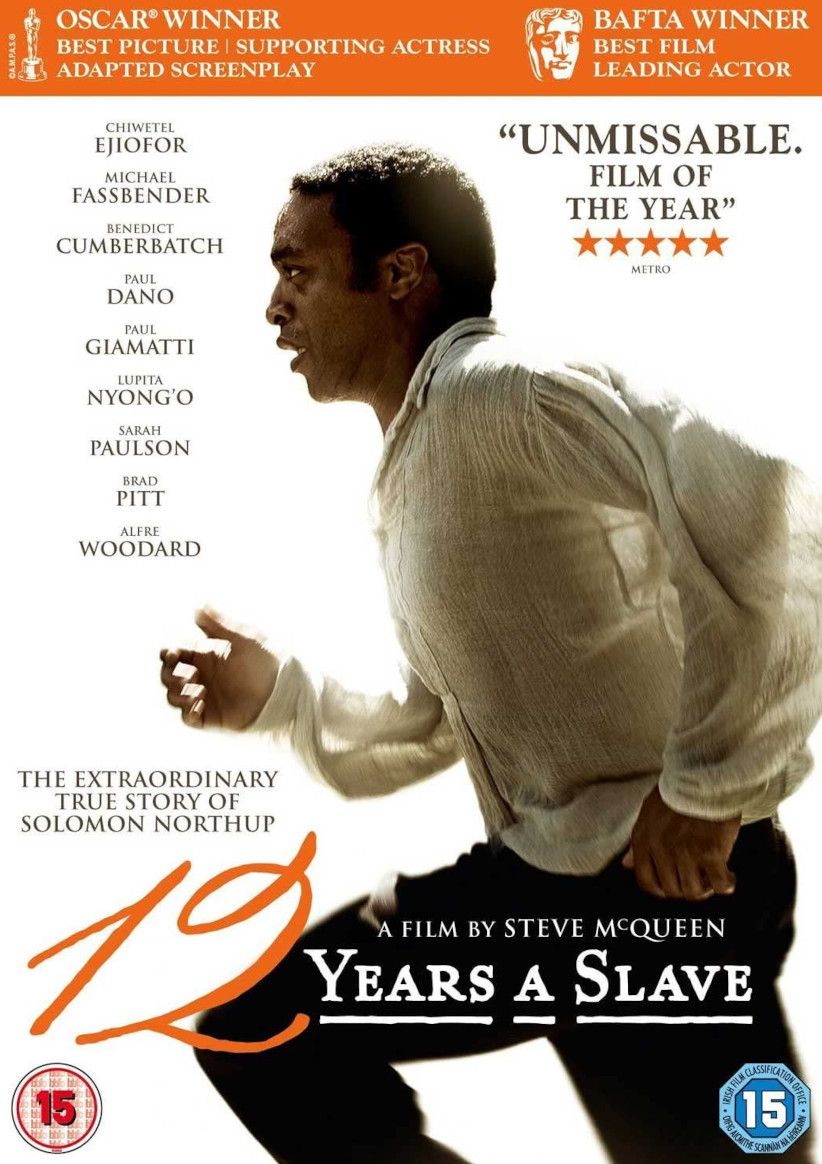 12 Years A Slave on DVD