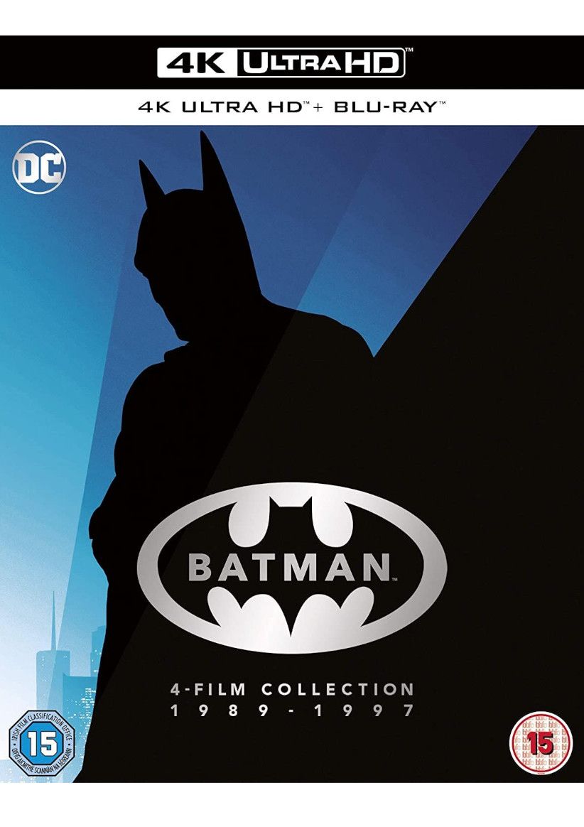 Batman 4-Film Collection 1989 - 1997 (4k Ultra-HD Blu-ray) on 4K UHD