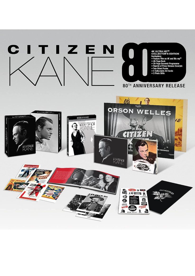 Citizen Kane: 80th Anniversary Collectors Edition (4K Ultra-HD + Blu-ray) on 4K UHD