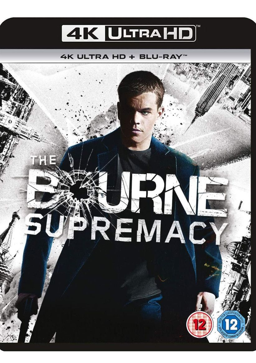 The Bourne Supremacy (4K Ultra-HD Blu-Ray + Blu-ray) on 4K UHD