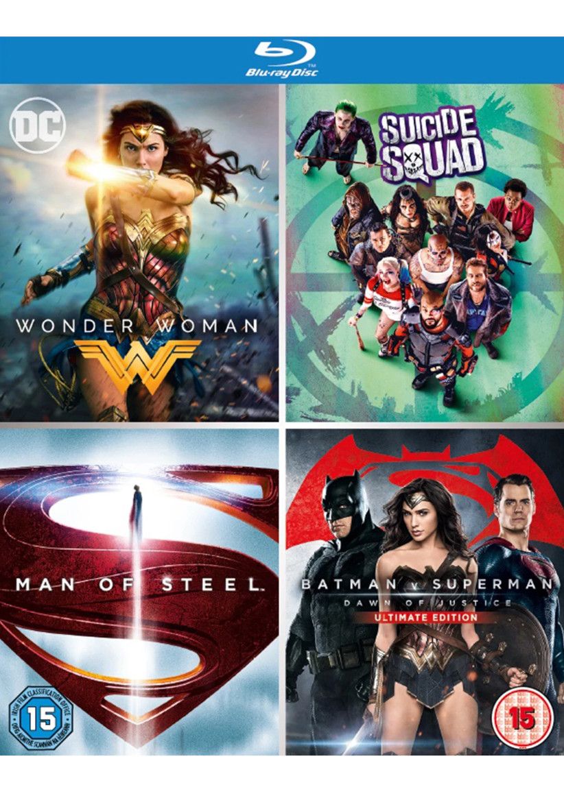 DC 4 Film Collection on Blu-ray