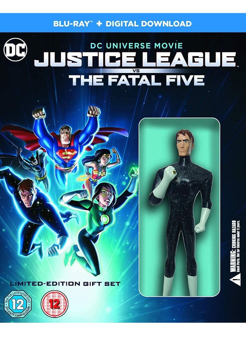 Justice League vs The Fatal Five (Mini Figurine Edition) on Blu-ray