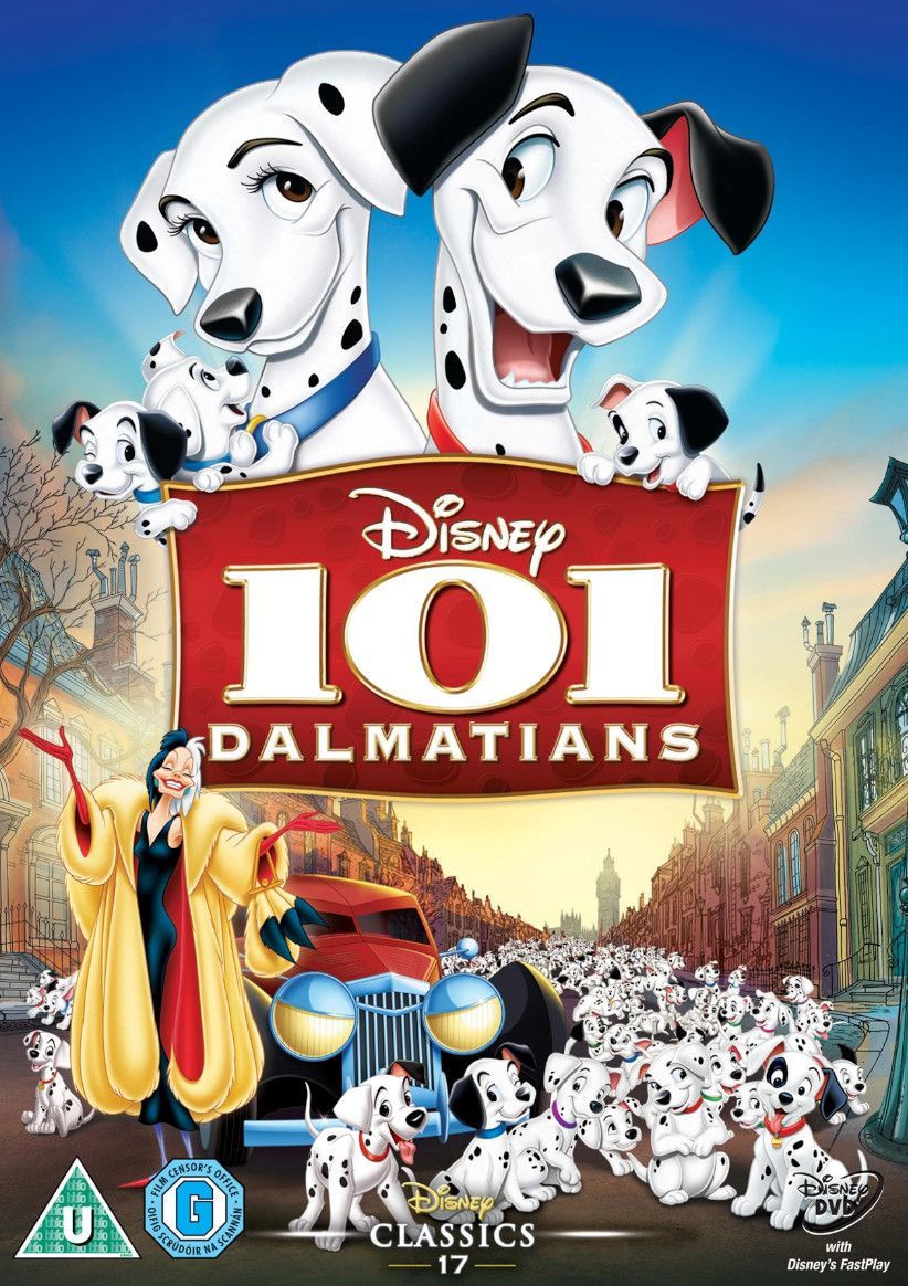 101 Dalmatians on DVD