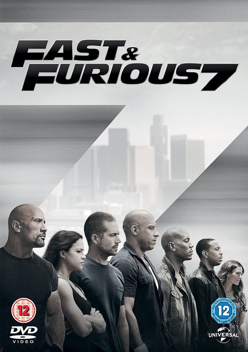 Fast & Furious 7 on DVD