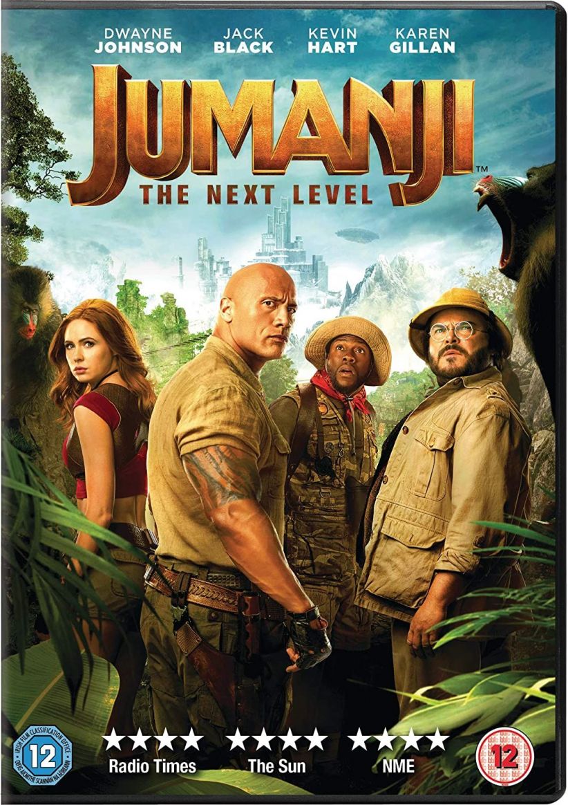 Jumanji: The Next Level on DVD