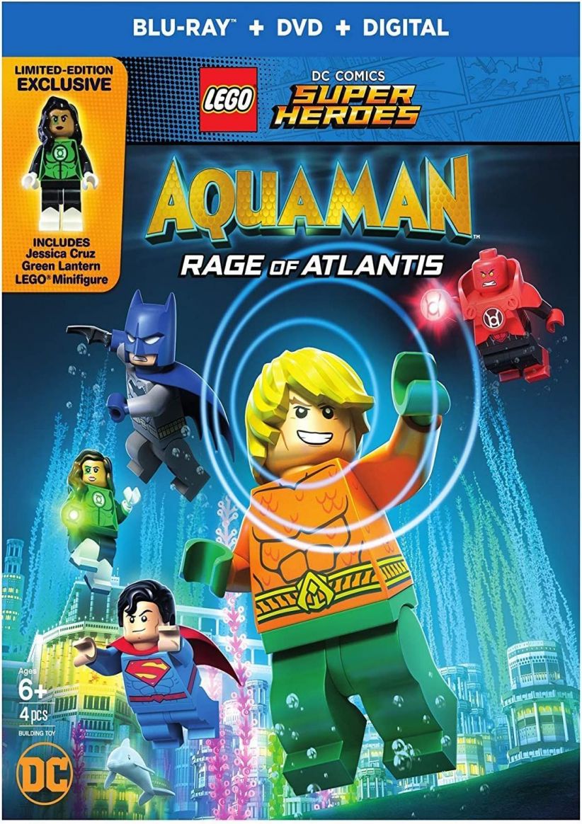 LEGO: Aquaman: Rage of Atlantis (Mini Figurine Edition) on DVD