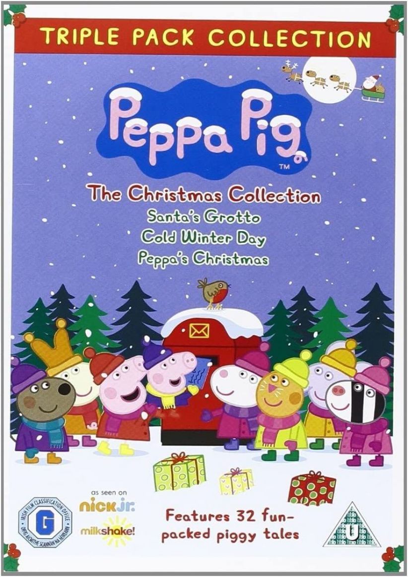 Peppa Pig Triple - The Christmas Collection 3 Disc (Vol 7,9 & 13) on DVD