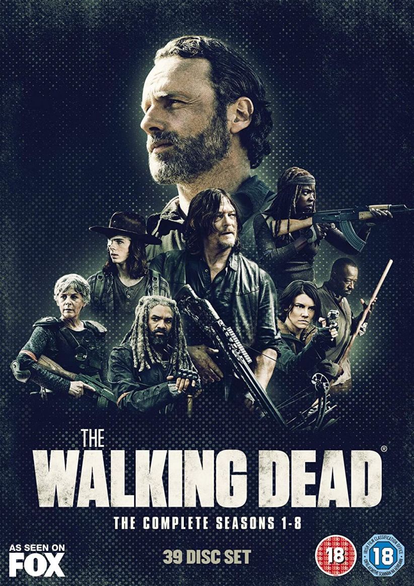 The Walking Dead Season 1-8 on DVD