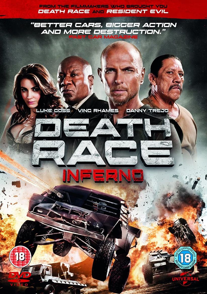 Death Race 3: Inferno on DVD