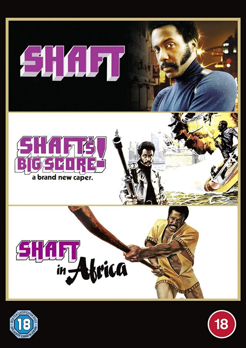 Shaft 1-3: Shaft/Shaft's Big Score!/Shaft in Africa on DVD