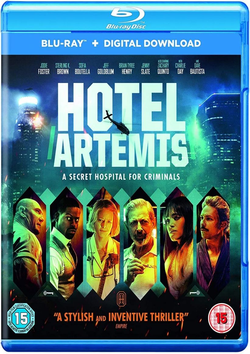 Hotel Artemis on Blu-ray