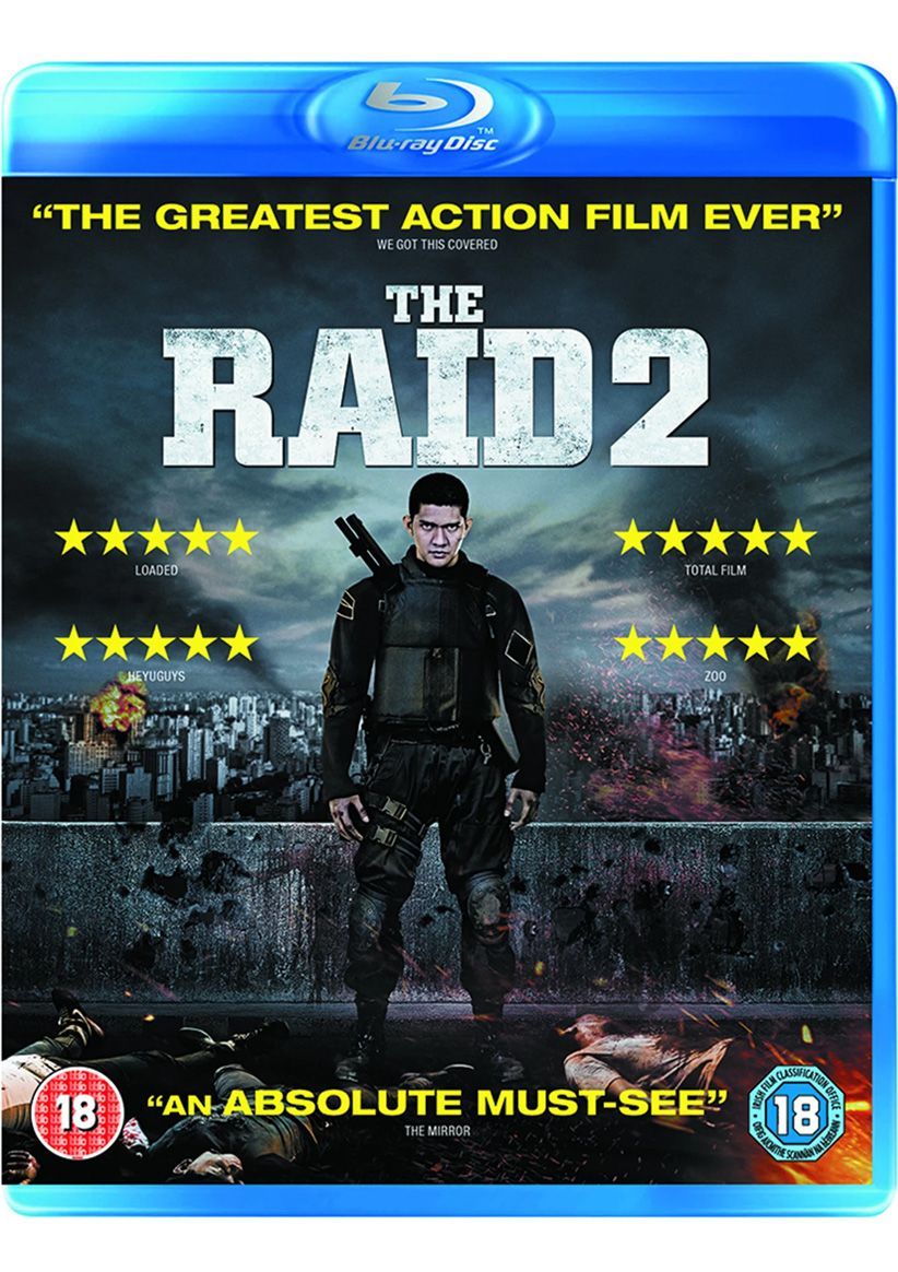 The Raid 2 on Blu-ray