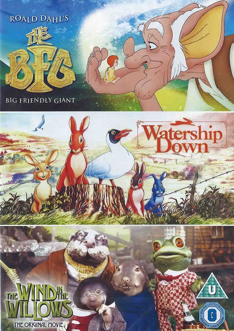 The BFG / Watership Down / The Wind in the Willows Box Set on DVD